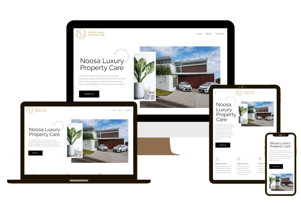 noosa web design for trades